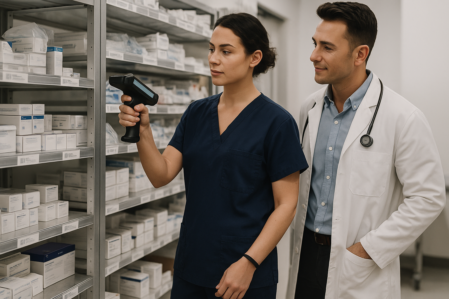 RFID-enabled workflows in theatre and stores