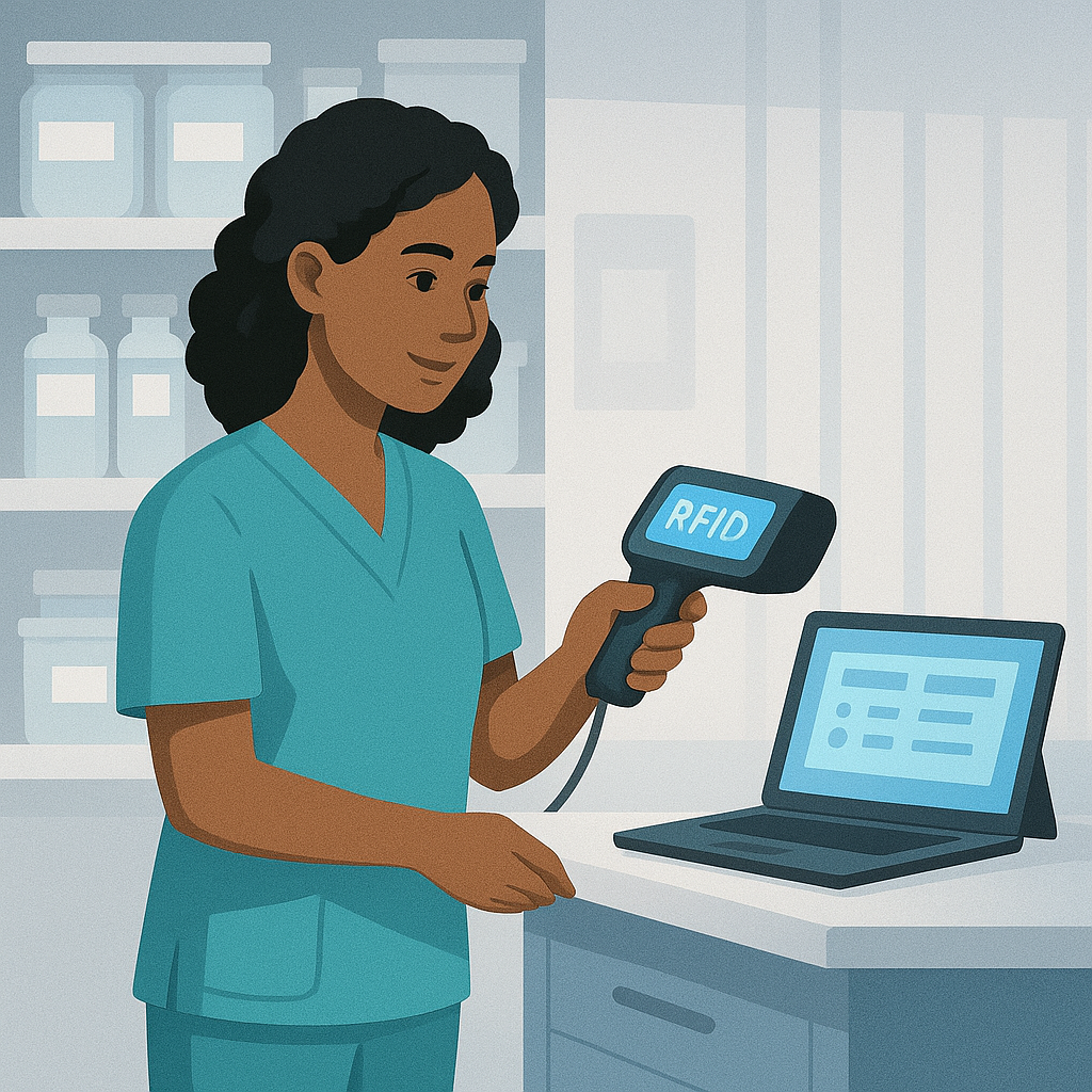 RFID tagging and receiving